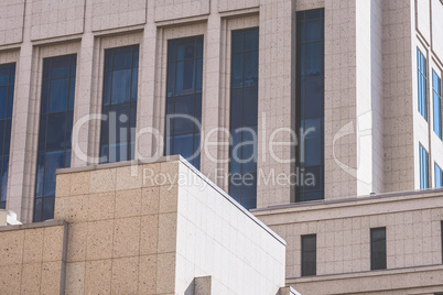 Architecture details of building