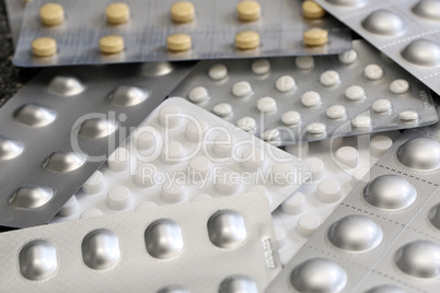 Tabletten in Blisterverpackung