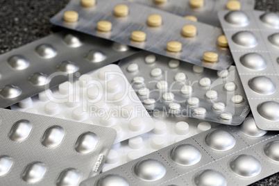 Tabletten in Blisterverpackung