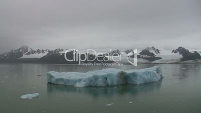 Glacier Ice in Spitsbergen