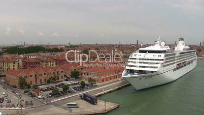 Cruise Ship in the Centre of Venice