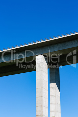 pillar of a concrete viaduct