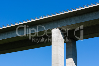 concrete pillar of a viaduct