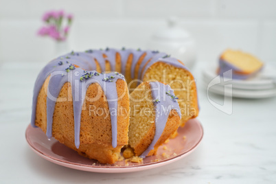 Lavendel Gugelhupf