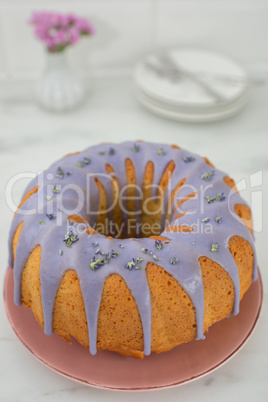 Lavendel Gugelhupf