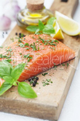 Raw Salmon