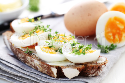 Egg On Bread