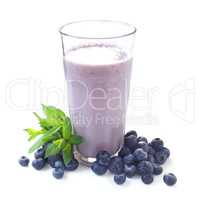 Blueberry Milkshake