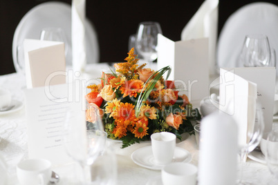 Festive Table Setting