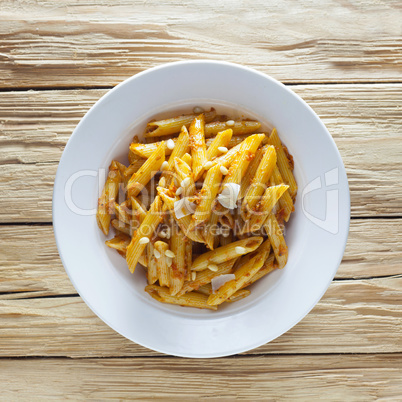 Pasta With Pesto Rosso