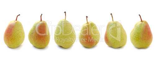 Pears In A Row