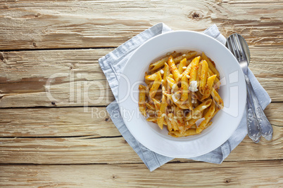 Pasta With Pesto Rosso