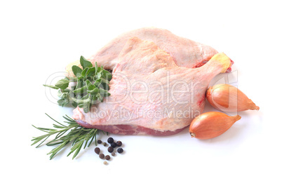 Raw Legs Of Duck