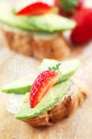 Canapes With Avocado