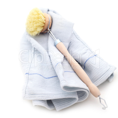 Brush And Tea Towel