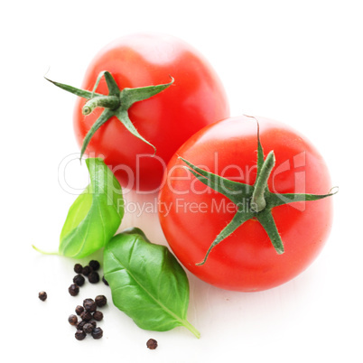 Tomatoes And Basil