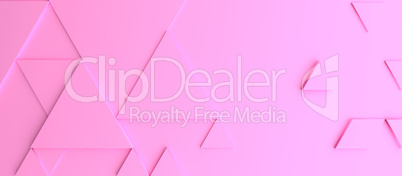 Abstract modern pink triangle background