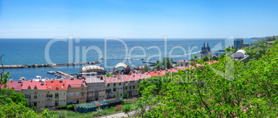 Coast of Odessa in the  Big Fountain resort, Ukraine