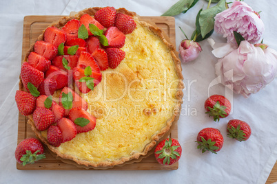Erdbeer Vanille Tarte