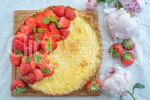 Erdbeer Vanille Tarte