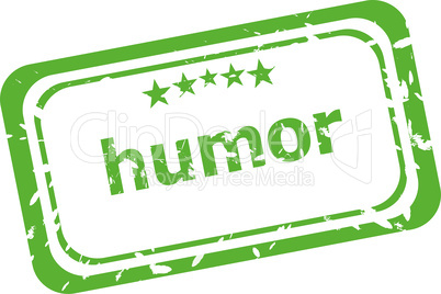 humor grunge rubber stamp isolated on white background