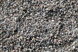 Background of round stones in various sizes