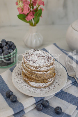 Mohn Vanille Pancakes