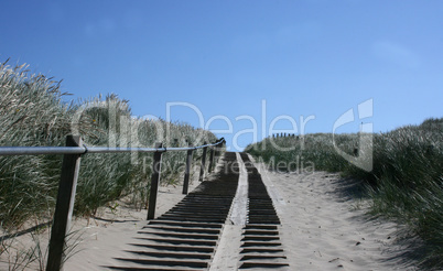 Dünenweg   Dune path