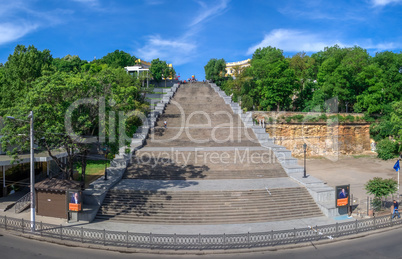 Potemkin Giant Stairs in Odessa, Ukraine