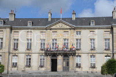 Rathaus in Bayeux, Normandie