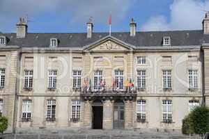 Rathaus in Bayeux, Normandie