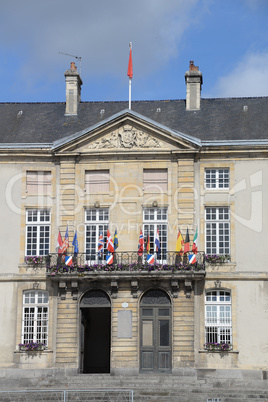 Rathaus in Bayeux, Normandie