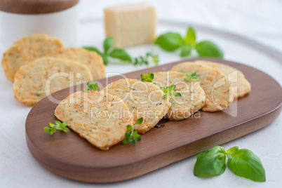 Parmesan Käse Plätzchen