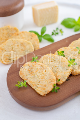 Parmesan Käse Plätzchen