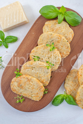 Parmesan Käse Plätzchen