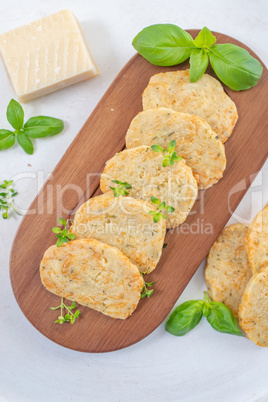 Parmesan Käse Plätzchen