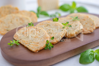 Parmesan Käse Plätzchen