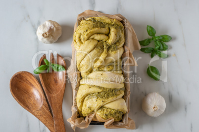 Pesto Hefe Brot