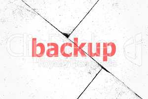 Text Backup. Web design concept . Closeup of rough textured grunge background