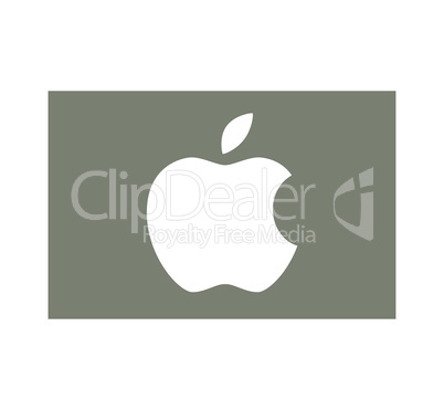 Apple logo. Apple is American corporation develops and sells consumer electronics and computers. Apple logo . Kharkiv, Ukraine - June 15, 2020