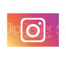 Instagram logo. Instagram is online service for online users. Share videos and pictures on social networking platforms. Instagram app . Kharkiv, Ukraine - June 15, 2020