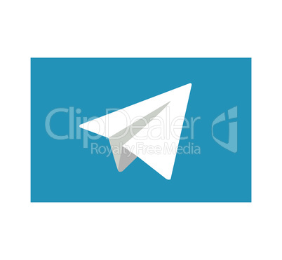 Telegram application icon. Telegram is an online social media network. Social media app . Kharkiv, Ukraine - June 15, 2020