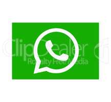 WhatsApp logo. WhatsApp is an instant messaging app for smartphones. WhatsApp secure messaging and calling . Kharkiv, Ukraine - June 15, 2020