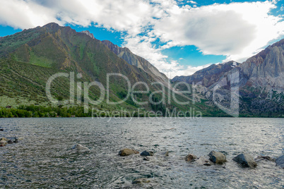 Convict Lake in the Eastern Sierra Nevada mountains, California, Mono County, California, USA.