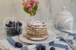 Mohn Vanille Pancakes