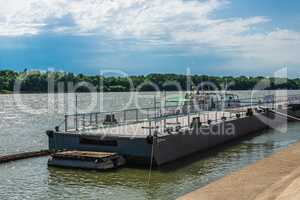 Embankment on the Danube River in Izmail, Ukraine