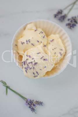 Lavendel Eiscreme