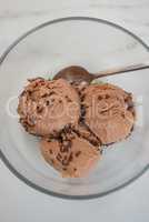 Schokoladen Eiscreme