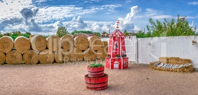 Modern Cheese factory in Shabo, Ukraine