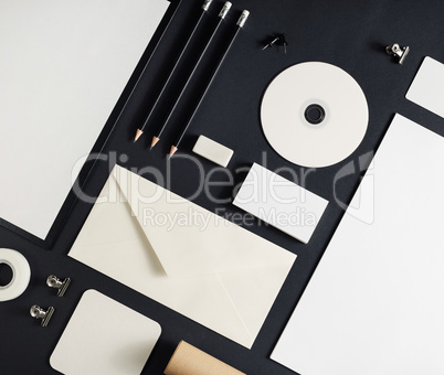 Blank stationery set